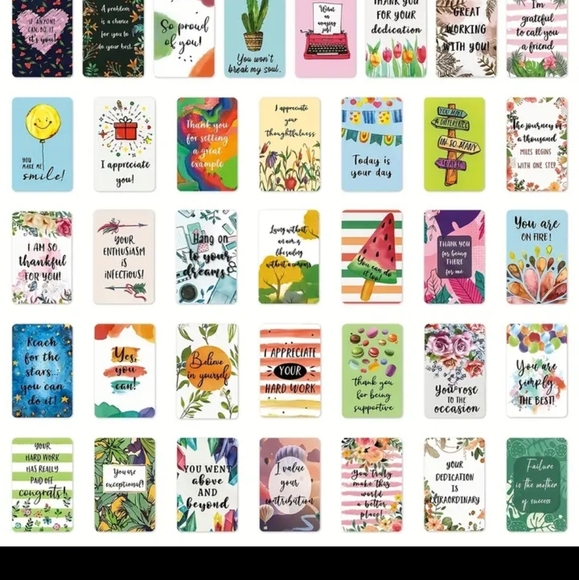 72 piece cards motivational, inspirational cards - Picture 2 of 6